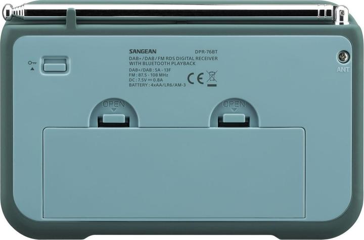 Actual product image Sangean DPR-76 BT (DAB+, FM, Bluetooth, NFC)