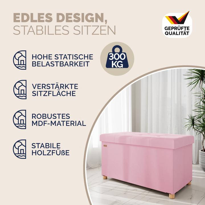 Produktbild Casaria Sitztruhe (38 cm)