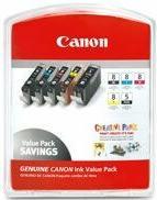 Produktbild Canon Tinte C/PM/R/G Orig.Nr. CLI-8MULTI (G, R, PM, BK, PC)