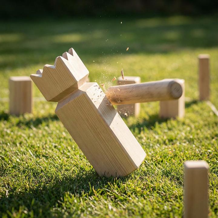 Produktbild Eddy Toys Kubb - Wikingerspiel (1 - 6 Spieler)