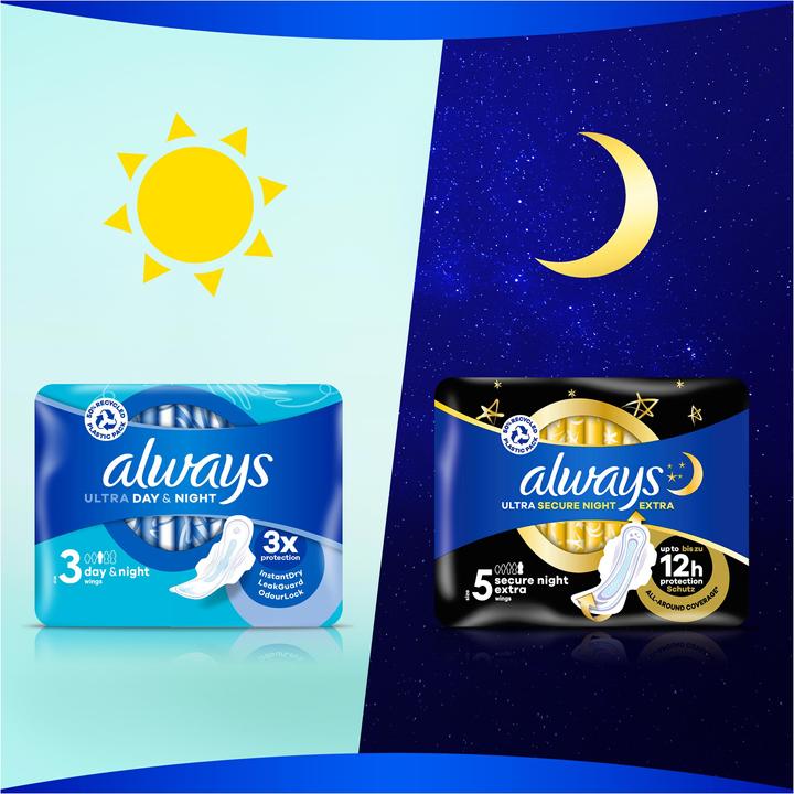 Actual product image Always Ultra (9 x)