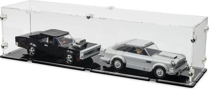 Immagine prodotto iDisplayit Display in acrilico per 2 modelli LEGO® Speed ​​Champions (con base nera)