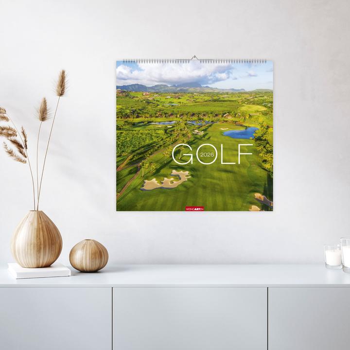 Produktbild Golf Kalender 2026 (48 x 46 cm, Deutsch)