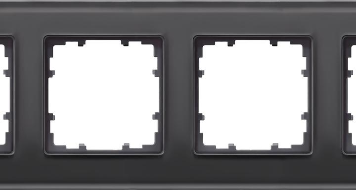 Produktbild Siemens Rahmen 4f sw glz DELTAmiro Glas 5TG1204-2