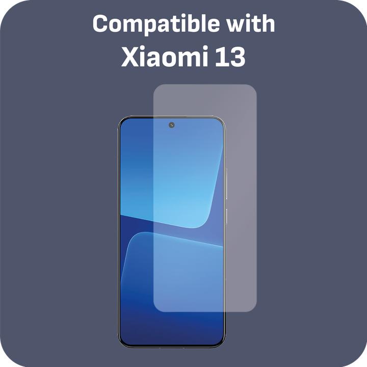 Produktbild Cazy Schutzglass Kompatibel mit Xiaomi 13 Tempered Glass Hülle Kompatibel - 1 Stück (1 Stk., Xiaomi 13)