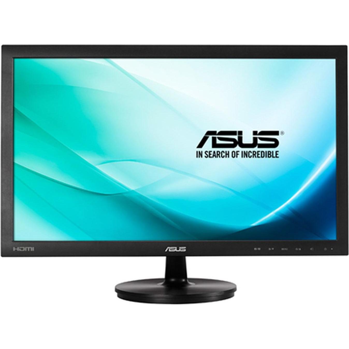 ASUS Vs247hr (1920 x 1080 Pixel, 23.60"), Monitor, Schwarz