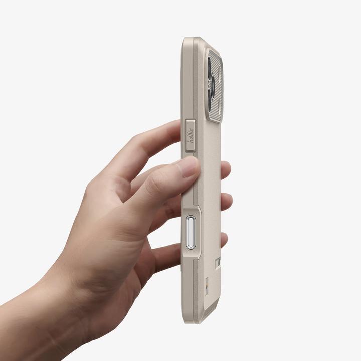 Produktbild Spigen - Classic LS MagFit (ACS10479) - iPhone 17 Pro - Stone (Apple iPhone 17 Pro)