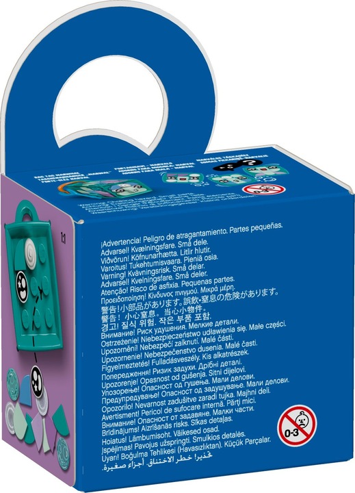 Actual product image LEGO DOTS 41928 Narwhal bag hanger (41928, LEGO Dots)