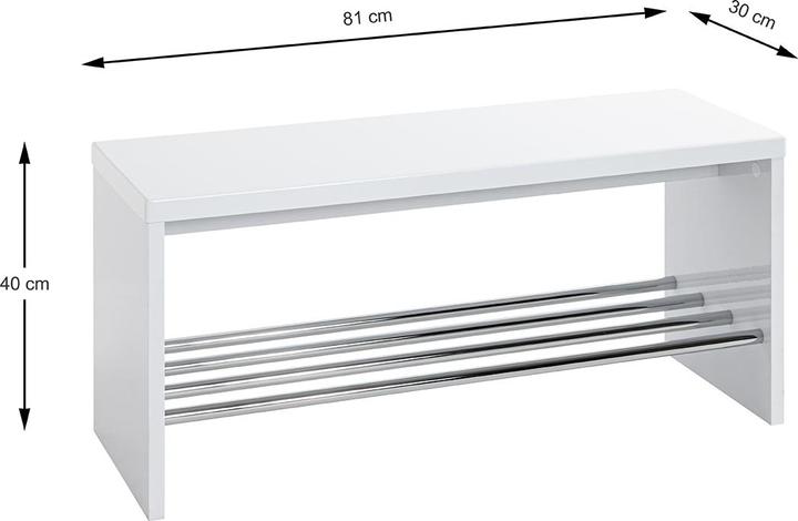 Immagine prodotto HAKU Möbel Kade (81 x 30 x 40 cm)