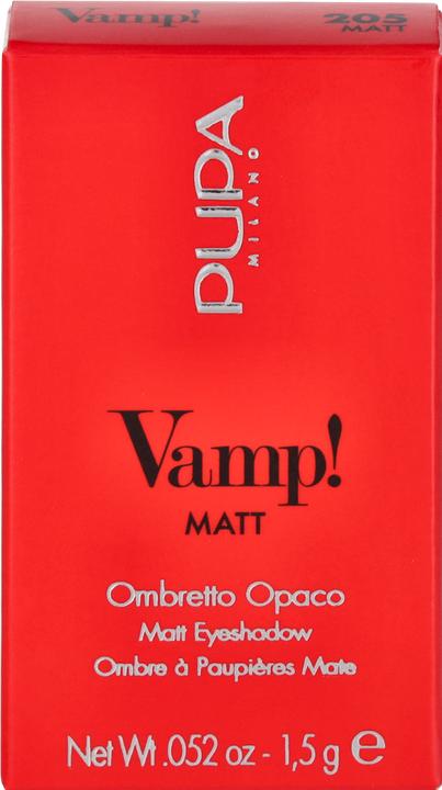 Actual product image Pupa Milano Highly pigmented eyeshadows Vamp! (Compact Eyeshadow) 1.5 g - Shade: 205 Biscuit - (205 Biscuit)