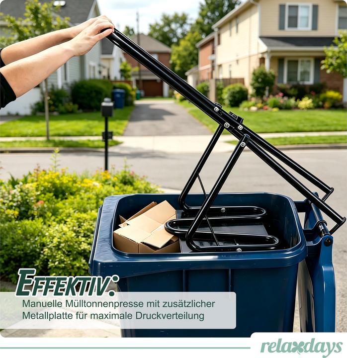 Actual product image Relaxdays Bin press