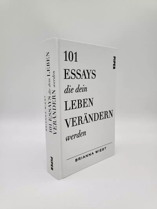 Actual product image 101 Essays, die dein Leben verändern werden (German, Brianna Wiest, 2022)