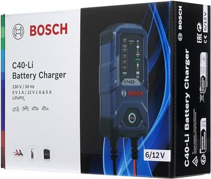 Actual product image Bosch Automotive C40-LI charger (5 A)