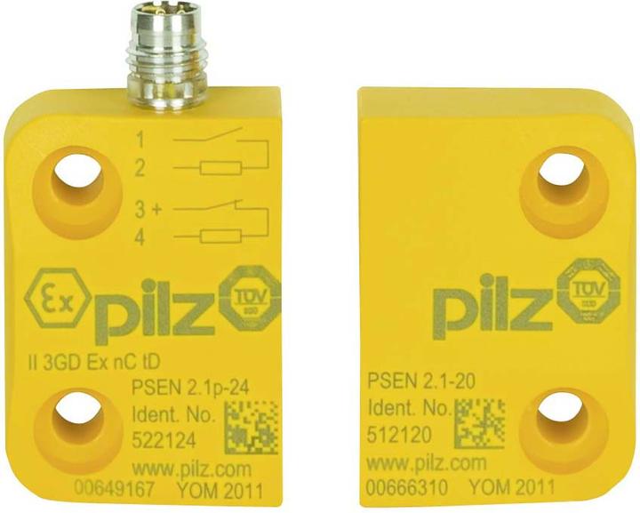 Pilz 502224 PSEN 2.1p-24/PSEN2.1-20/8mm/LED/EX/1unit