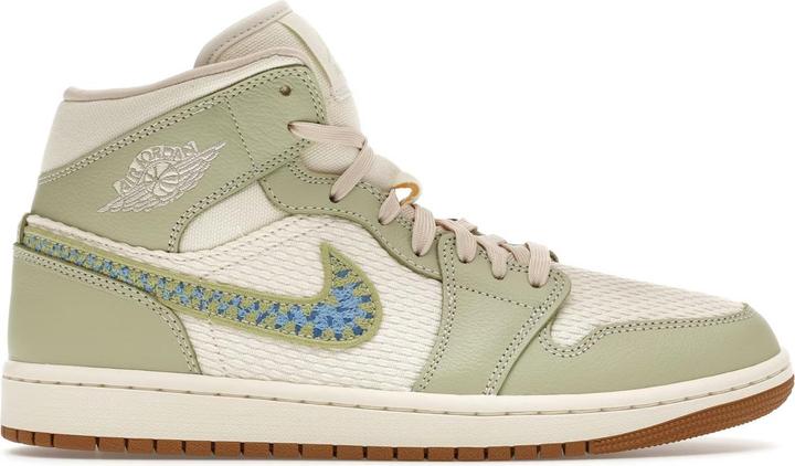 Image du produit Jordan 1 Mid SE Olive Aura (Women's) (40.5)
