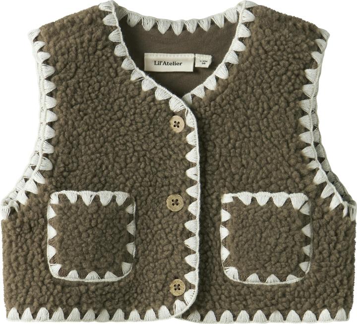 Produktbild Name it Loose Fit Teddy Weste (56)