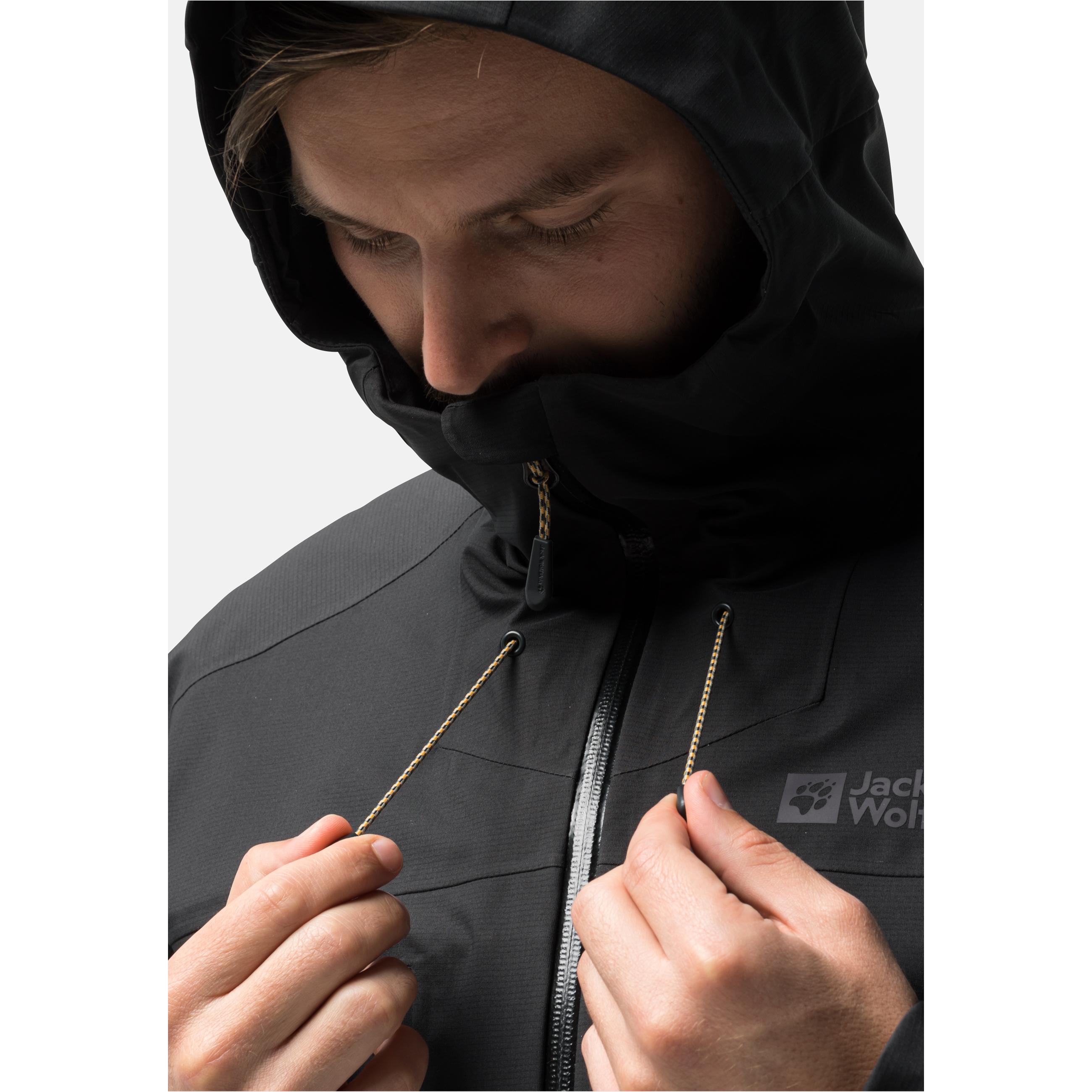 Thumbnail - Jack Wolfskin, Herren, Jacke, Kammweg 3L Jkt M (L), Grau, L