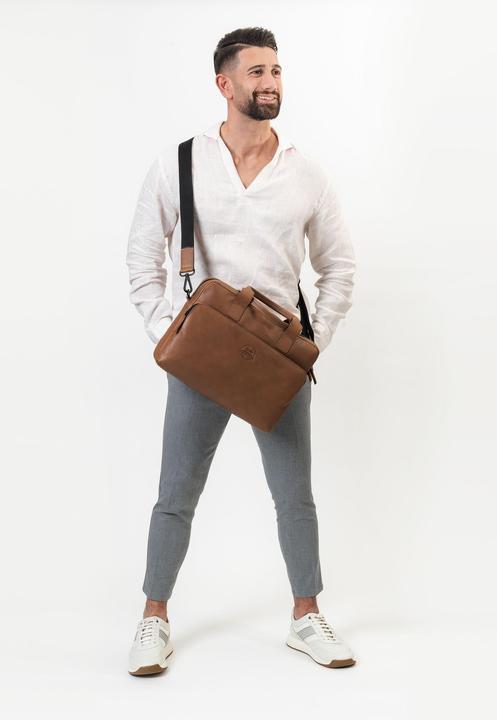 Produktbild Farmhood Nashville Aktentasche Leder 39 cm Laptopfach