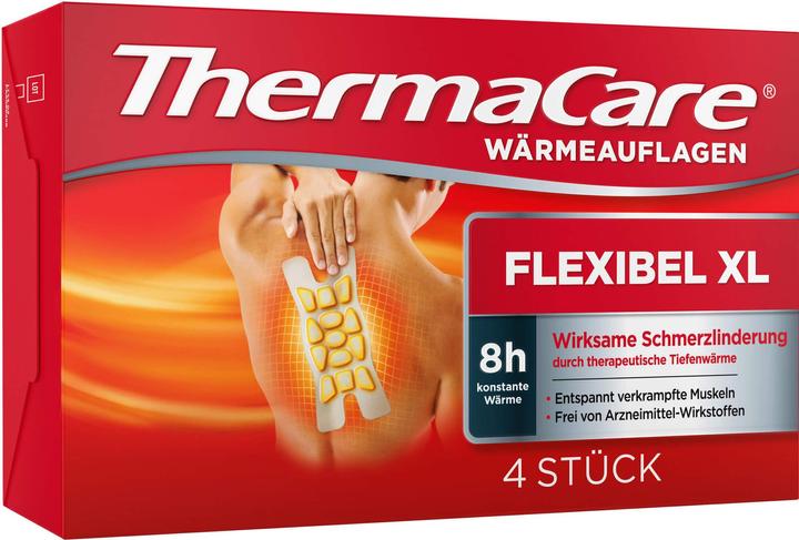 Actual product image Thermacare Heat pads Flexible XL, 4 pcs. plasters (4x)