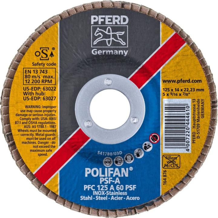 Produktbild Pferd Fächerschleifscheiben Polifan A-Plus (60)