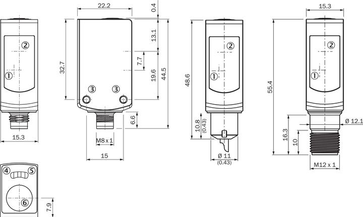 Actual product image Sick Miniature photoelectric sensor