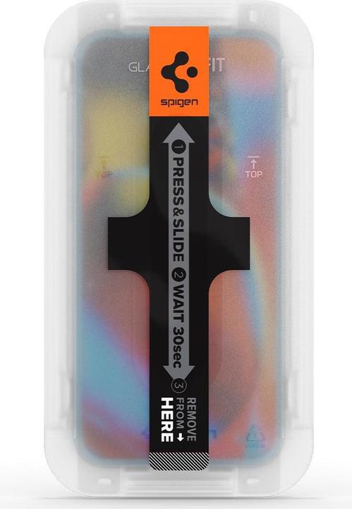 Productafbeelding Spigen Glass.tR EZ Fit (2 Stuk, Apple iPhone 14, Apple iPhone 13, Apple iPhone 13 Pro)