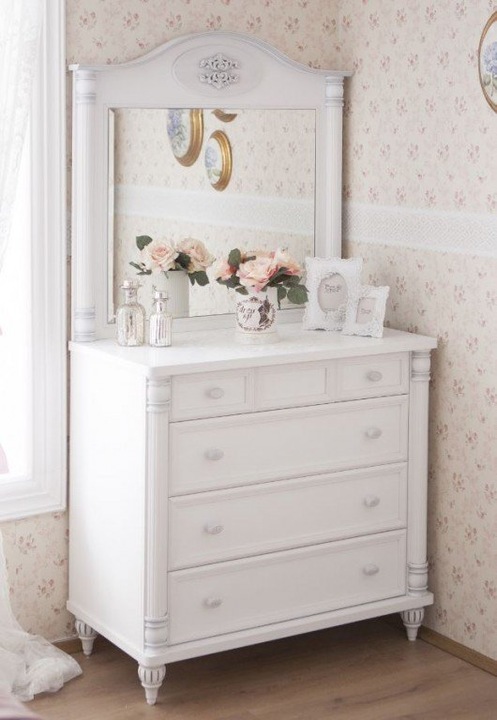 Image du produit Cilek Romantic Miroir à poser (pour commode) (90 x 88 cm)