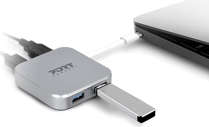 Immagine prodotto Port Designs Hub USB 3.0 di tipo C a 4 porte (USB-C, 4 porte)
