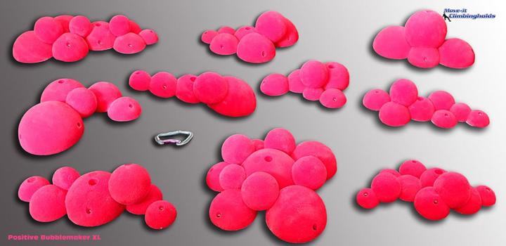 Produktbild Move It Climbingholds Positive Bubblemaker XL Klettergriffe (Weiss)