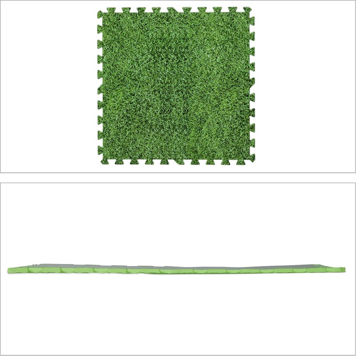 Actual product image Relaxdays 8x floor protection mat (1 cm)
