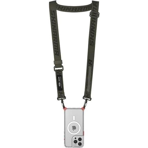 Skinarma Scout XE universal phone lanyard olive, Accessori per cellulare, Verde
