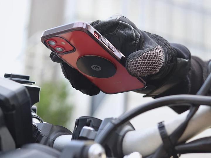 Actual product image Shapeheart anti-reflective metal plate, extra thin universal adapter for motorbike and bicycle