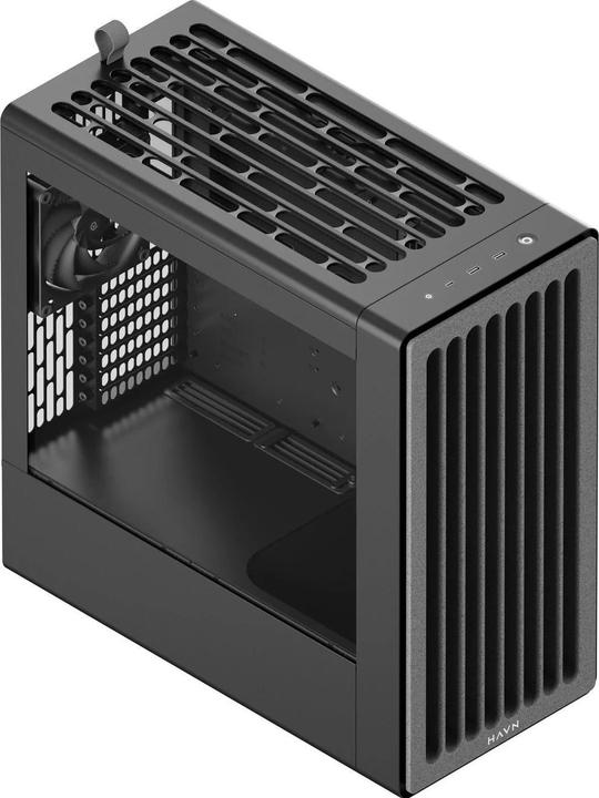 Produktbild Havn BF 360 Flow PC-Gehäuse, Midi-Tower, E-ATX, Tempered Glass - schwarz (E-ATX, ATX, mATX, Mini-ITX)