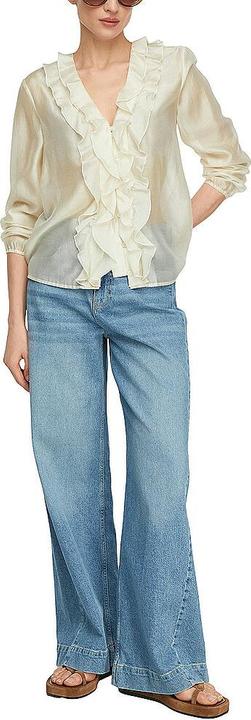 Immagine prodotto Comma Bluse Romantische Lyocell-Voile-Bluse mit Knopfleiste (42)