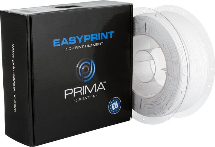 Produktbild Prima Creator EasyPrint PLA - 1.75mm - 1 kg - White (PLA, 1.75 mm, 1000 g)