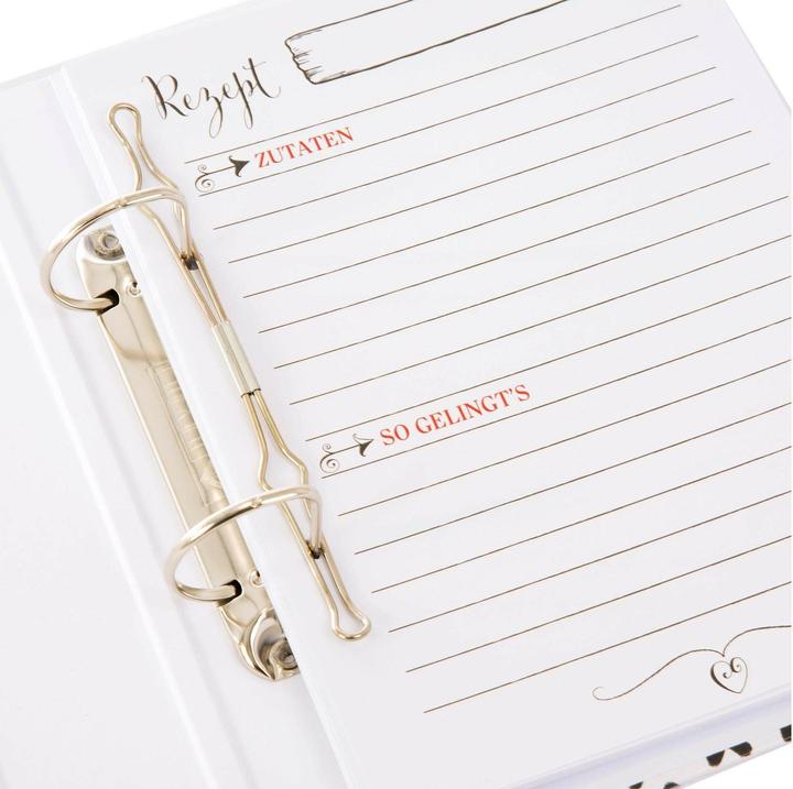 Produktbild Goldbuch Notizbuch für Rezepte Lieblingsrezepte 21 x 22 cm (21 x 22 cm, Liniert, Harter Einband)