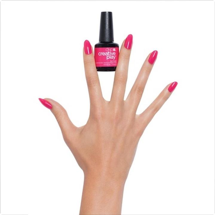 Immagine prodotto CND Creative Play Gel Polish 474 Peony Ride 15ml (474 Peony Ride, Smalto per unghie effetto gel)