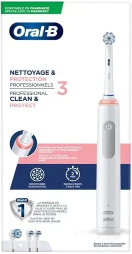 Produktbild Braun Oral-B Professional 3 Clean & Protect (Oszillierende Zahnbürste)