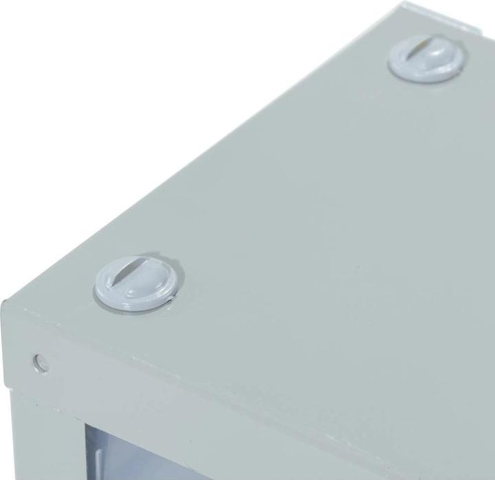 Actual product image Allit Metal small parts cabinet, HxWxD 565 x 300 x 140 mm, 60 drawers, 60 dividers. (14 cm, 56.50 cm)
