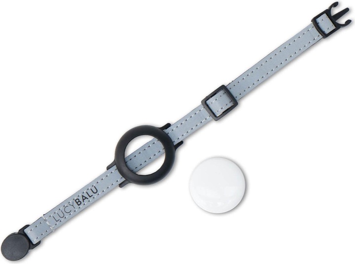LucyBalu DORI AirTag Katzenhalsband (Nylon) (One Size, Katze, Allgemein)