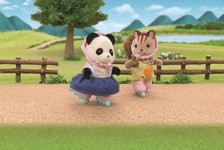 Produktbild Sylvanian Families Cycle & Skate Set -Panda Girl
