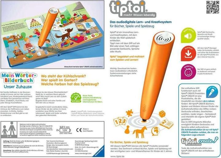 Immagine prodotto tiptoi Creare Starter Impostare la nostra casa (Tedesco)