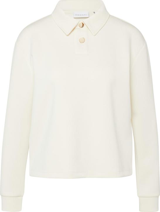 Produktbild Comma Sweatshirt Softes Sweatshirt mit Polokragen (40)