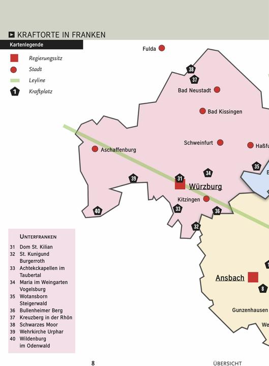Produktbild Kraftplätze in Franken 2 (Deutsch, Wolfgang Körner, Wolfram Wolfram, 2022)