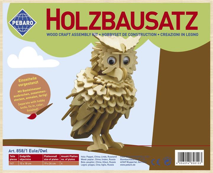 Image du produit Pebaro Chouette en bois