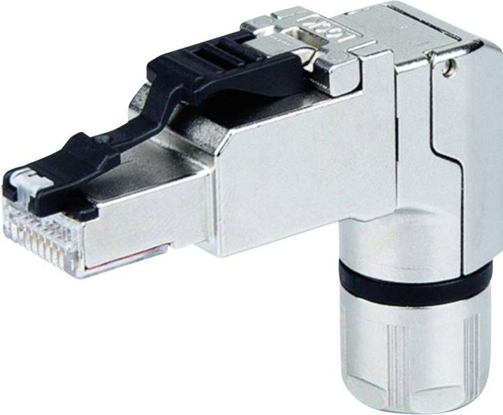 Telegärtner RJ45 plug angled, field-wireable