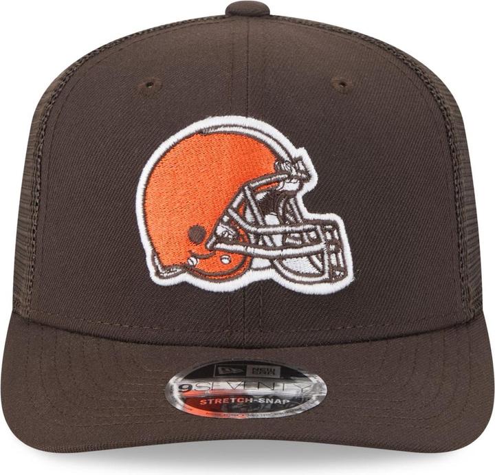 Actual product image New Era 9Seventy Trucker Snapback Cap - Cleveland Browns