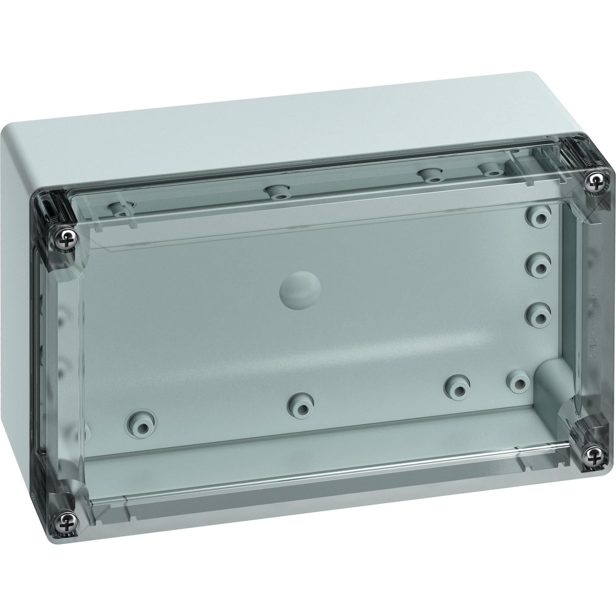 Spelsberg TG IP67 enclosure, PC, clear lid (Gehäuse), Elektronikzubehör + Gehäuse, Transparent