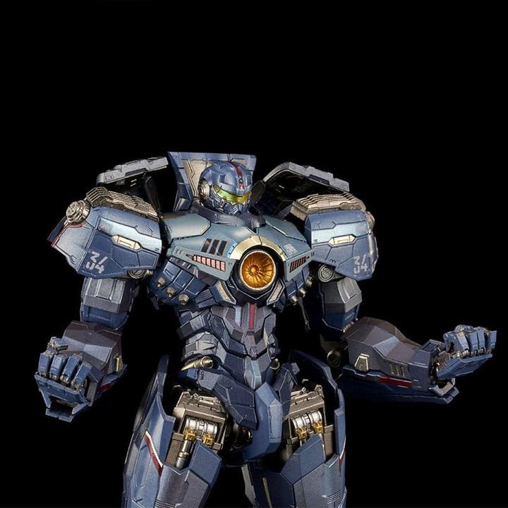 Actual product image Flame Toys Pacific Rim Kuro Kara Kuri Action Figure Gipsy Danger 21 cm
