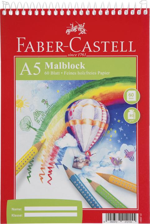 Produktbild Faber-Castell Malblock (A5, Blanko)